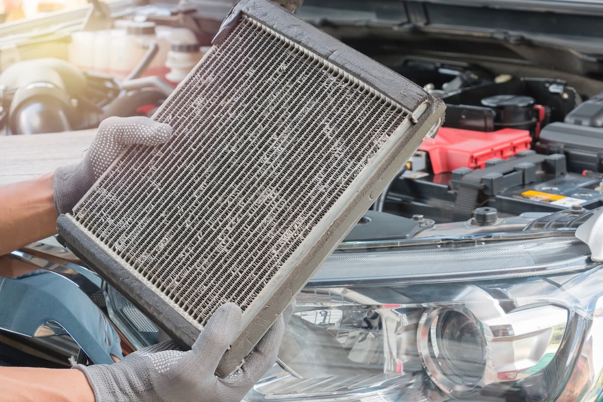 Car AC diagnostics at CarMate Ras Al Khor workshop in Dubai