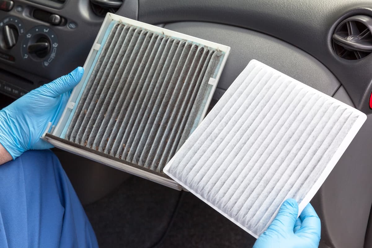 Car AC filter cleaning and replacement in Ras Al Khor, Dubai