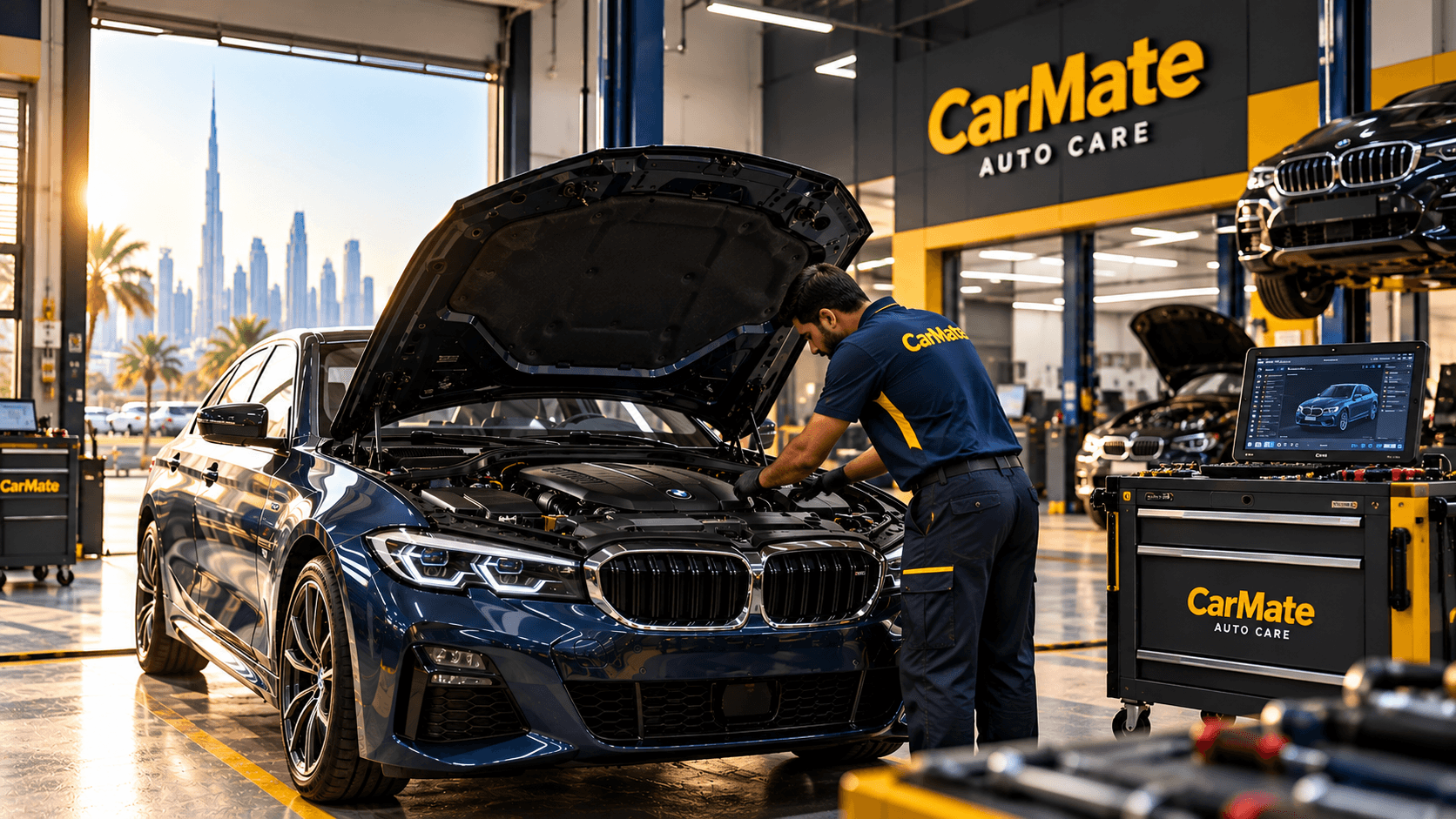 إصلاح BMW في دبي: المشاكل الشائعة وعلامات التحذير